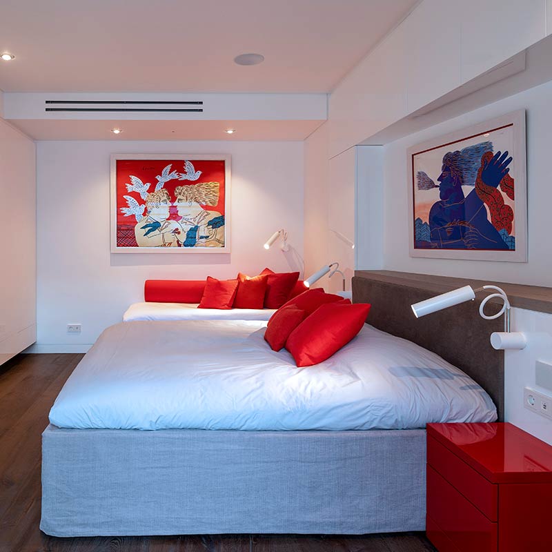 Penthouse Katerina – Schlafzimmer